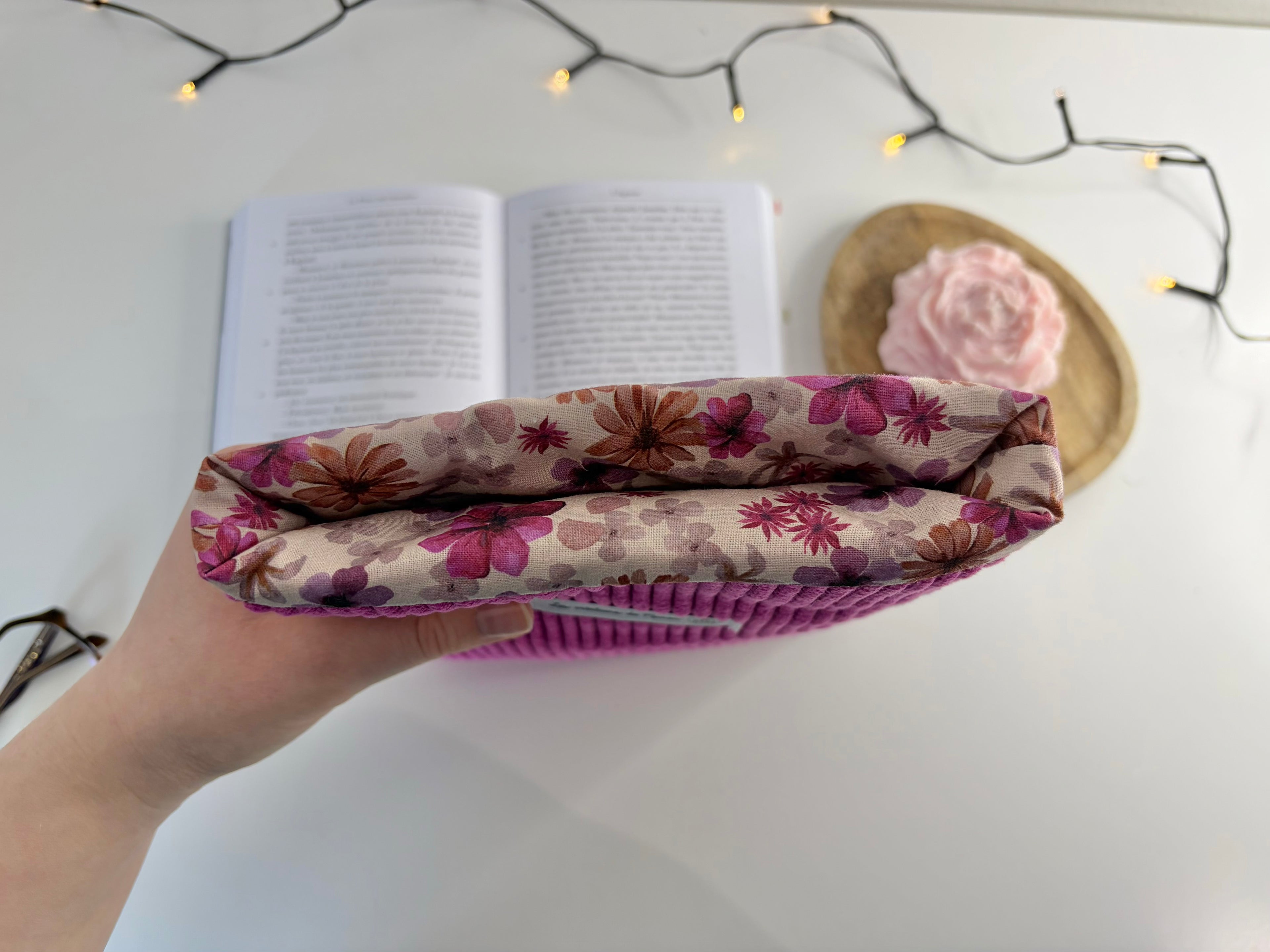 Protège-livre poche Hibiscus