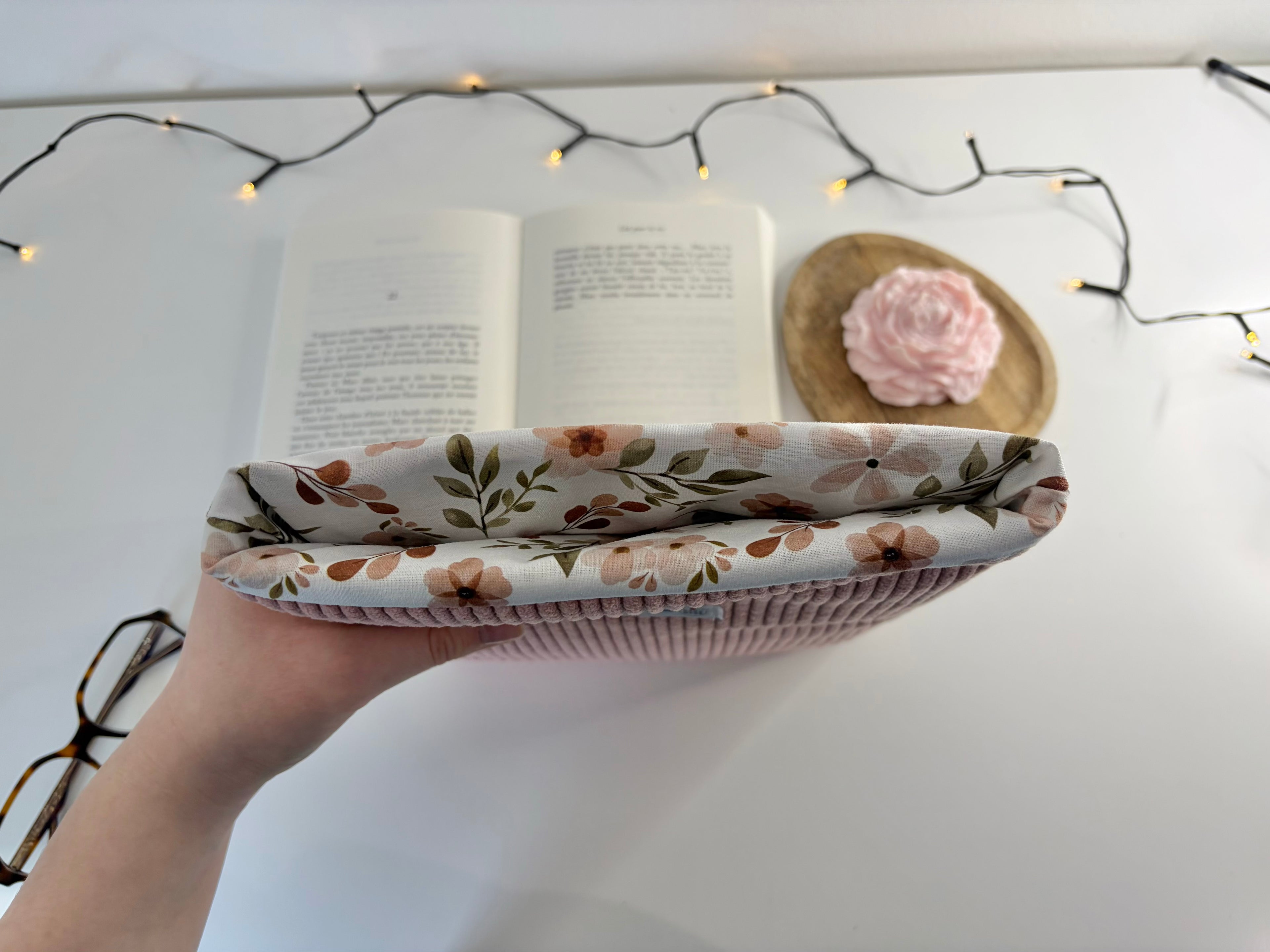 Protège-livre broché Camélia