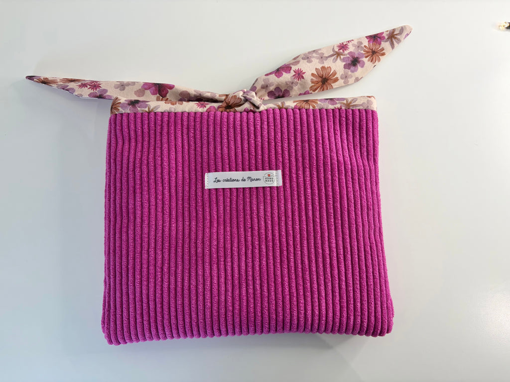 Pochette protège-liseuse Hibiscus