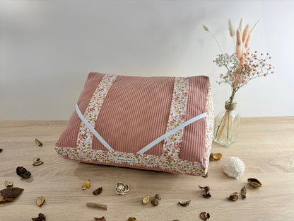 Coussin de lecture Bois de rose