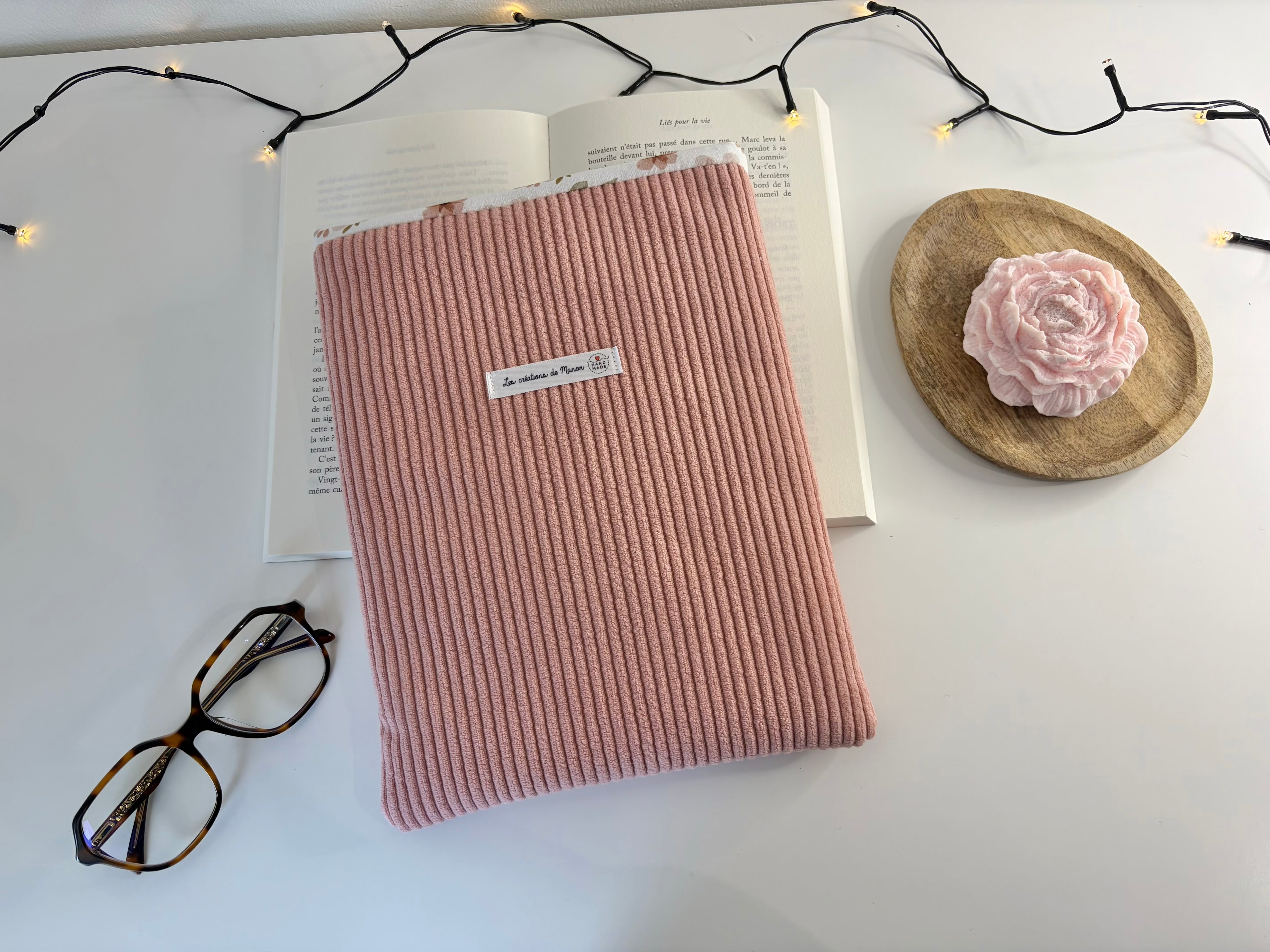 Protège-livre broché personnalisé