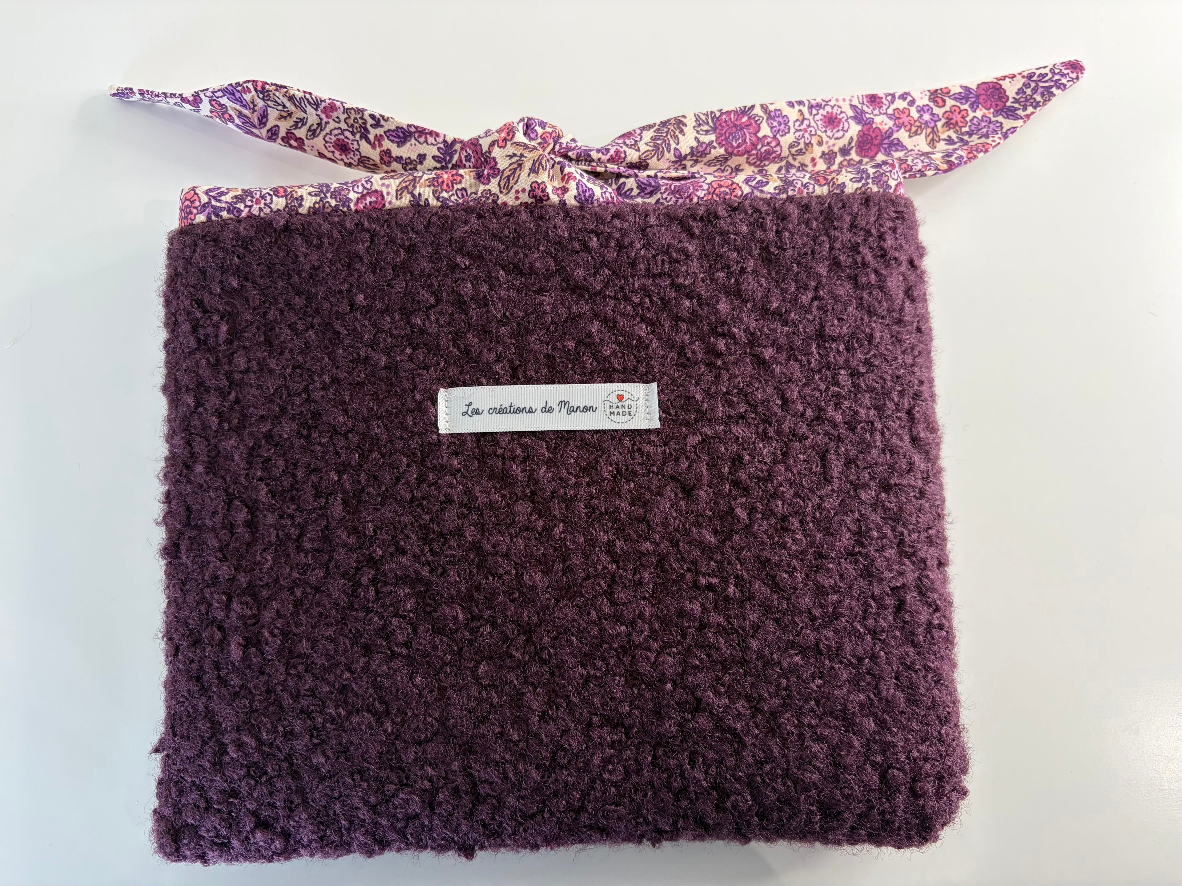 Pochette protège-liseuse Bouclette violette