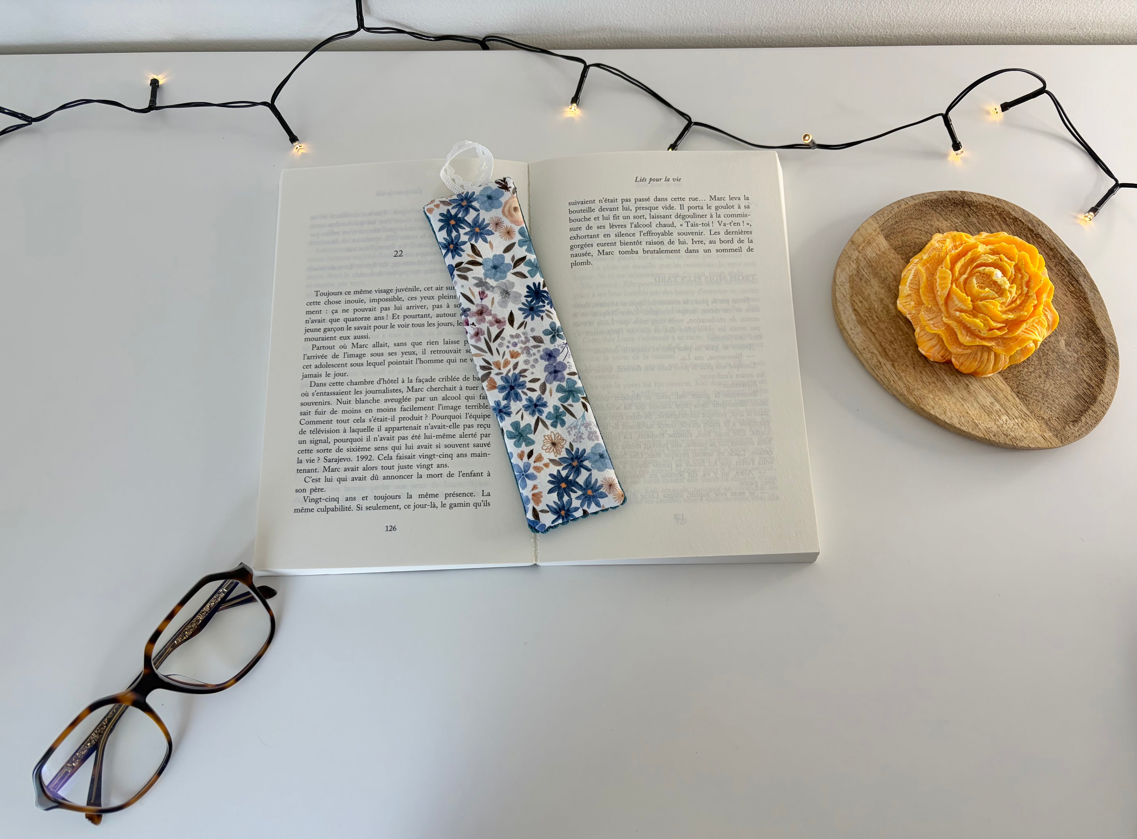 Marque-page Bleunéa