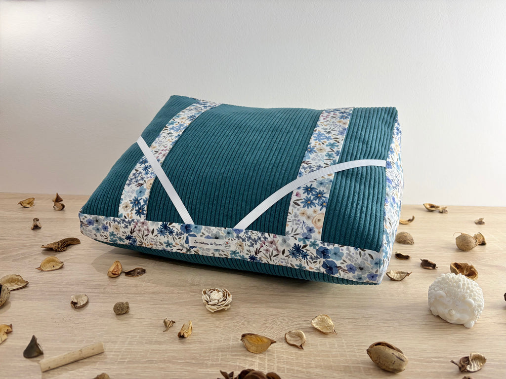 Coussin de lecture Bleunéa