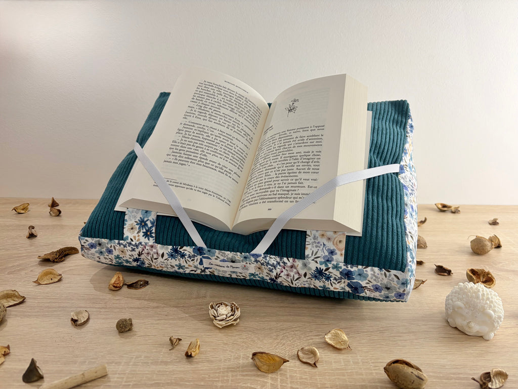 Coussin de lecture Bleunéa