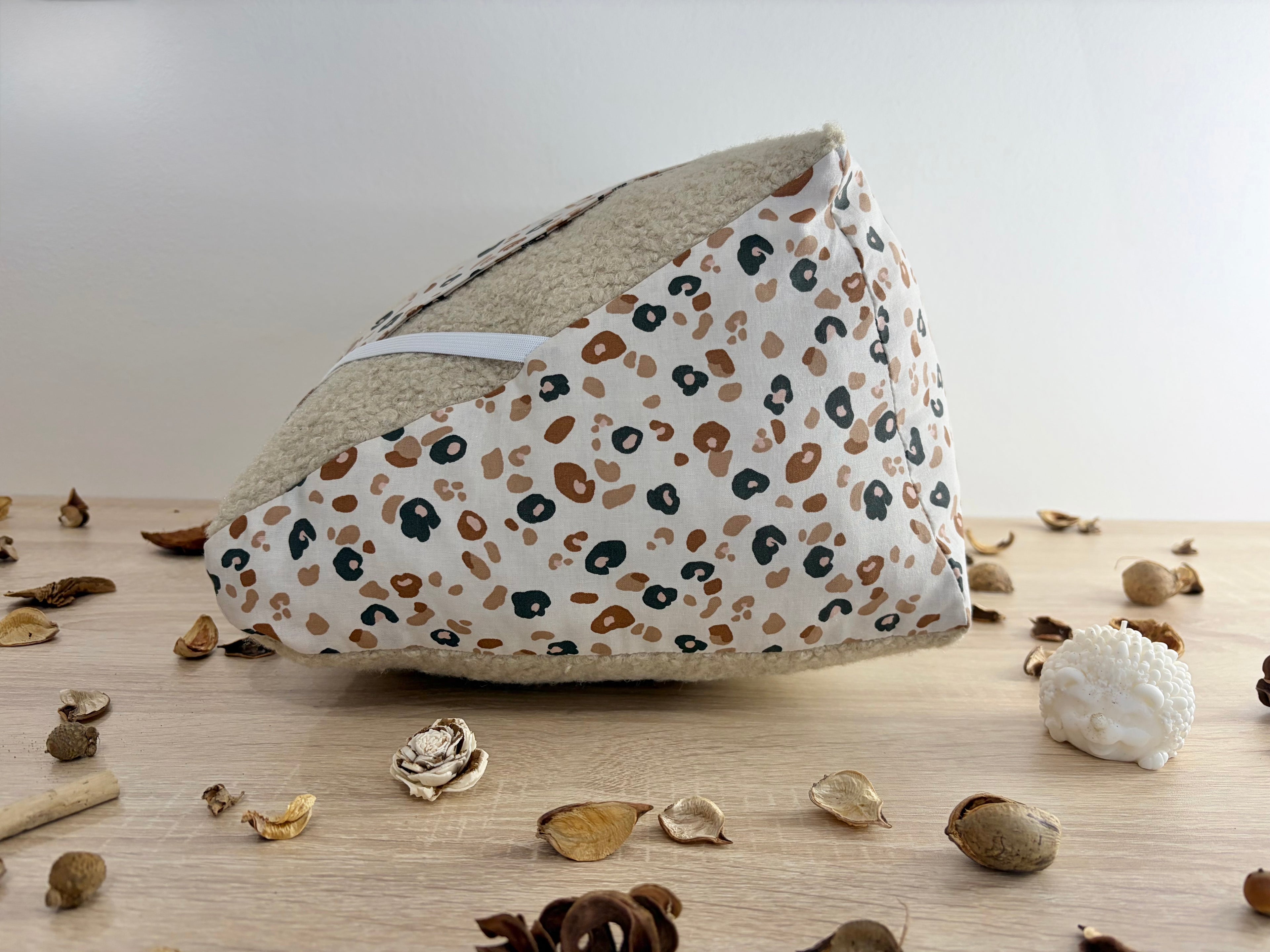 Coussin de lecture Léopard